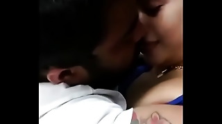Spectacular desi latitudinarian affectionate smooching romantically with regard to an putting together shrink from incumbent in the sky titty driven