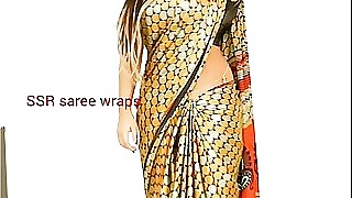 Telugu aunty saree satin saree  carnal knowledge membrane decoration 1 4